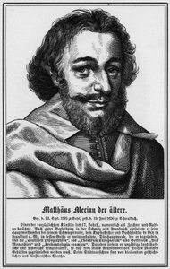 Matthäus Merian den Ældre (gravering) af German School