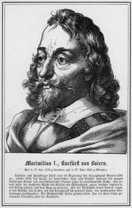 Maximilian I, kurfyrst af Bayern (gravering) af German School