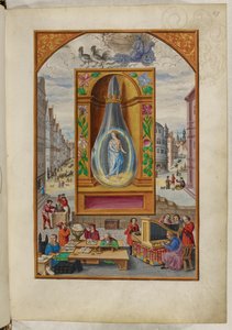 Ms Harley 3469, f.27 En dronning i en kolbe, den fjerde afhandling, fra 