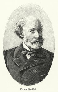 Octave Feuillet, fransk romanforfatter og dramatiker (litho) af German School