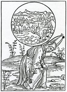 Af den over store og krævende curyosyte af mænd, illustration fra Alexander Barclays engelske oversættelse af 