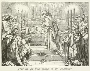 Otto III ved St Adalberts grav
