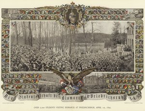 Over 5.000 studerende besøger Bismarck i Friedrichsruh af German School
