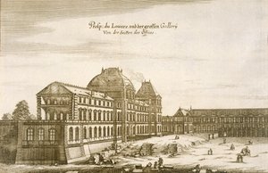 Louvre-paladset af German School