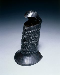 Patron eller patronboks, ca. 1600 (stål, træ, messing og læder) af German School