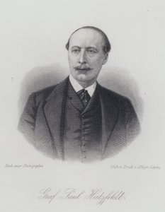 Paul von Hatzfeldt, tysk diplomat og politiker (gravering) af German School
