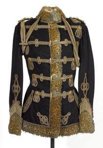 Pelisse, 3. Zieten Hussars, HKH The Duke of Connaught, før 1914 (pelisse) af German School