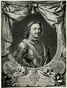 Peter I. der Grosse af German School
