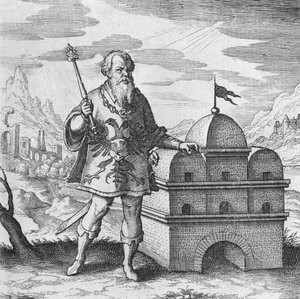 Filosof herold fra Musaeum Hermeticum af German School