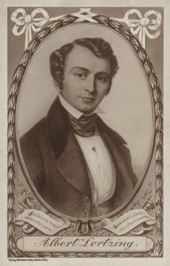 Portræt af Albert Lortzing af German School