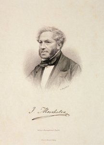 Portræt af Ignaz Moscheles (1794-1870) af German School