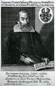 Portræt af Johann Staden (1581-1634) af German School