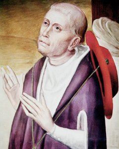 Portræt af Nicholas of Cues af German School