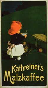 Plakat reklame for Kathreiners Malt Coffee