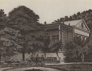 Posthof (litho) af German School