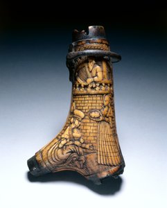 Pulverkolbe, c.1580 af German School