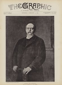Prins Von Bismarck (litho) af German School