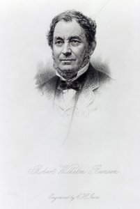 Robert Wilhelm Bunsen, graveret af C.H Jeens af German School