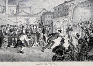 Roulette skateløb i berlin i 1878. af German School