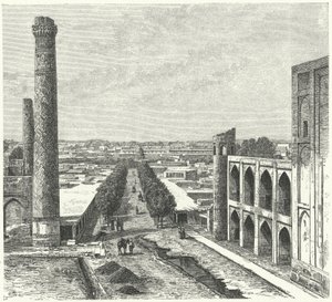 Samarkand (gravering) af German School