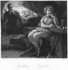 Scene fra Cymbeline af German School