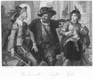 Scene fra Twelfth Night af German School