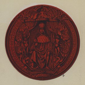 Segl af Joachim I og Joachim II, kurfyrste af Brandenburg (farve litho) af German School