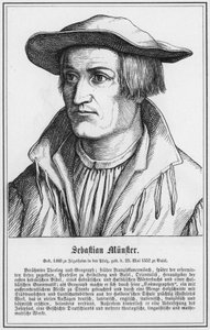 Sebastian Munster (gravering) af German School