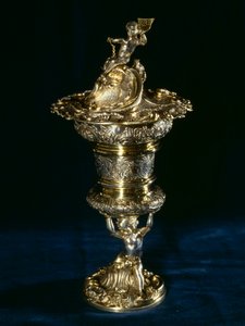 Silver Cup, fra Augsburg (sølv) af German School