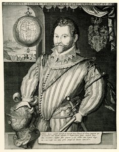 Sir Francis Drake af German School