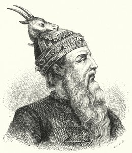 Skanderbeg, albansk adelsmand og militærchef (gravering) af German School