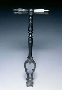 Nøgle til en hjullåspistol, ca. 1600-25 (stål) af German School