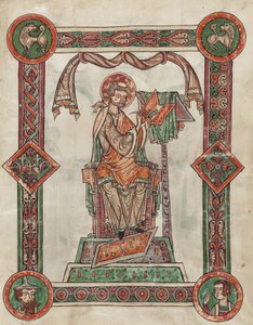 St. Gregory som forfatter, 1181-1200 af German School