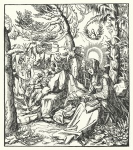 St. Ida von Lothringen (c1040-1113) von German School