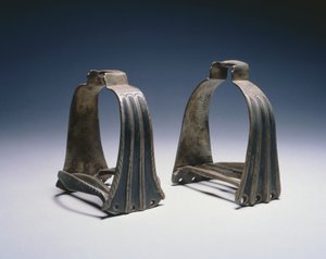 Stigbøjle, ca. 1525-1550 (stål med moderne sort maling) af German School