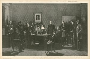 Surrender negotiations at Donchery, France, 1-2 September 1870 
