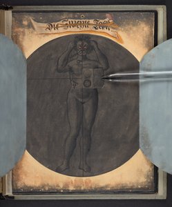 Tabeller, der repræsenterer mennesket i tre forskellige tilstande af German School