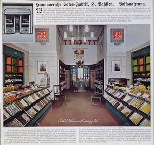 Bahlsen-butikken i Köln, ca. 1910 af German School