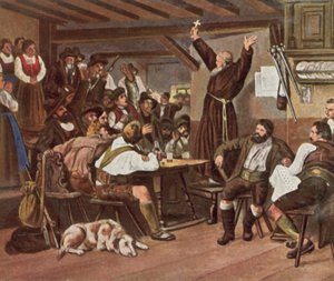 Kapucinermunken Haspinger af German School