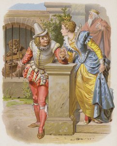 Den kloge lille skrædder (chromolitho) af German School