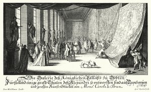 Galerie des Gobelins, Paris (gravering) af German School