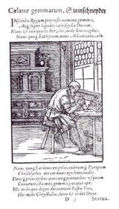 The Gem Engraver, udgivet af Hartman Schopper af German School