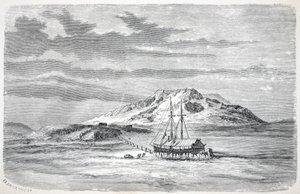 Germania på Sabine Island, pub. London 1874 af German School