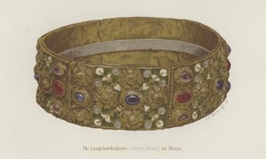 Lombardiets jernkrone (farve litho) af German School