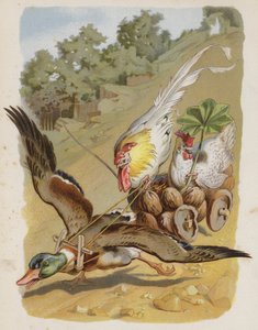 Pakken Ragamuffins (chromolitho) af German School