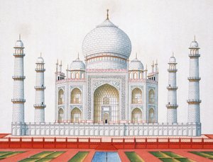 Taj Mahal af German School