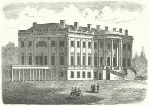 Det Hvide Hus, Washington DC (gravering) af German School