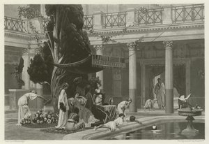 Karl Vs indtog i Antwerpen (gravure) af German School