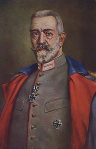 Theobald von Bethmann Hollweg, Tysklands kansler under Første Verdenskrig (farvelitografi) af German School