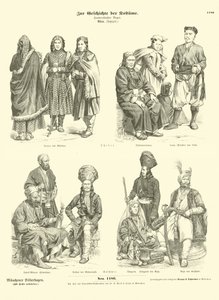 Tibetanske og Kashmiri kostumer af German School